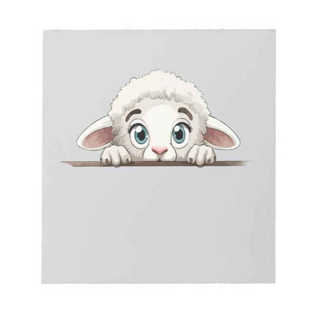 Bloco De Notas Cartografia Animal Engraçada E Engraçada (Frente)