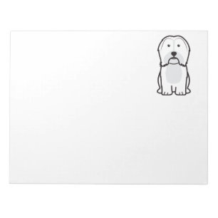 Bloco De Notas Cartoon do Cão Havanês
