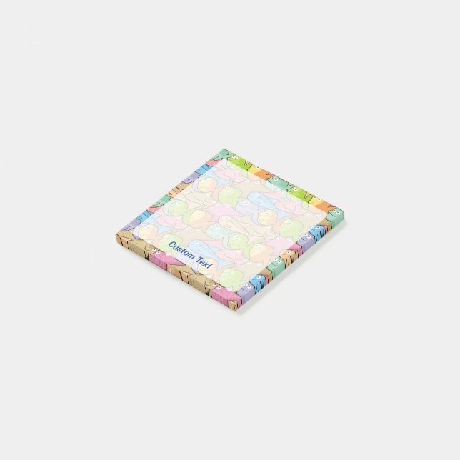 Bloco De Notas Cartoon Fishes (Inclinado)