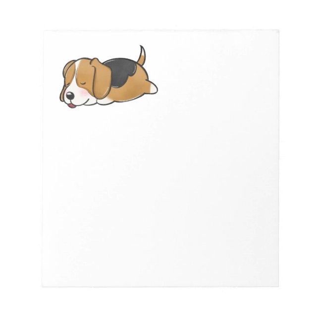 Bloco De Notas Cartoon Sleeping (Frente)