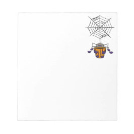 Bloco De Notas Cartoon Spider pendurado no Balde de retenção da W