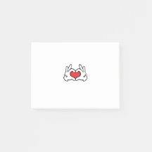 Cartoon Style Mand Love Heart