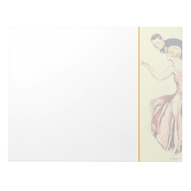 Bloco De Notas Casal Engajado (Frente)