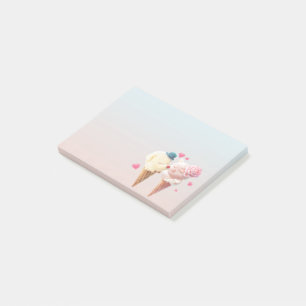 Bloco De Notas Casal sorvete - Amor no Primeiro Lick