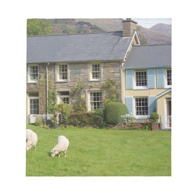 Bloco De Notas Casas de campo, Beddgelert, Gwynedd, País de Gales (Frente)