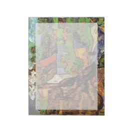 Bloco De Notas Casas em Auvers, Vincent van Gogh. Aldeia