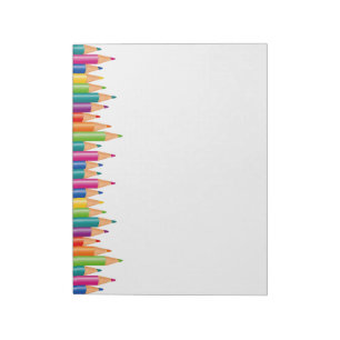 Bloco De Notas Cascade Colored Pencils