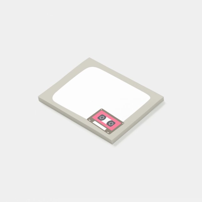 Bloco De Notas Cassete (Inclinado)