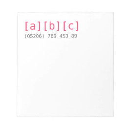Bloco De Notas Castelo de cartas | Decoração comercial incomum