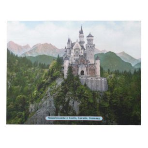 Bloco De Notas Castelo de Neuschwanstein, Baviera, Alemanha