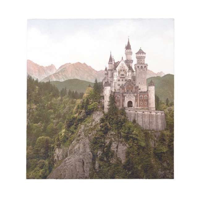 Bloco De Notas Castelo Neuschwanstein (Frente)