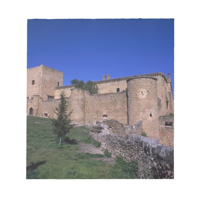 Bloco De Notas Castelo Pedraza, Castela e Leão, Espanha (Frente)