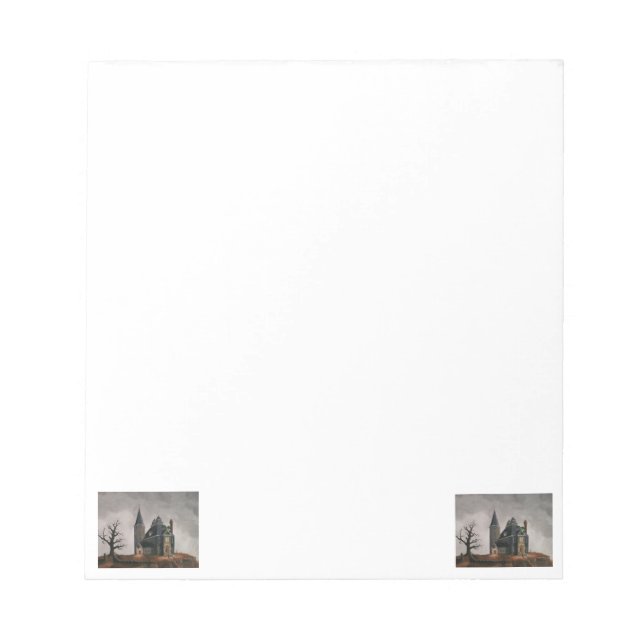 Bloco De Notas Castle Notepad (Frente)