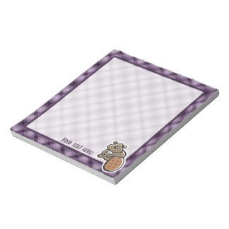 Bloco De Notas Castor de Cuta; Roxo