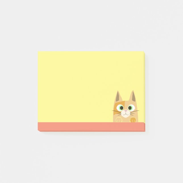 Bloco De Notas Cat Art (Frente)