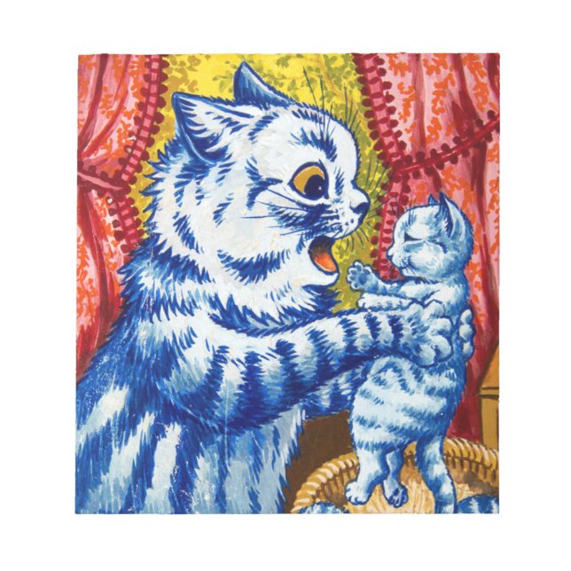 Bloco De Notas Cat e seus gatinhos (Frente)