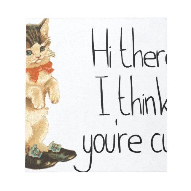 Bloco De Notas Cat Say (Frente)