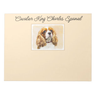 Bloco De Notas Cavalier King Charles Spaniel Original
