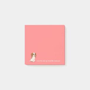 Bloco De Notas Cavalier King Charles Spaniel Personalizar Posto