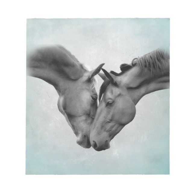 Bloco De Notas Cavalos de Amor (Frente)