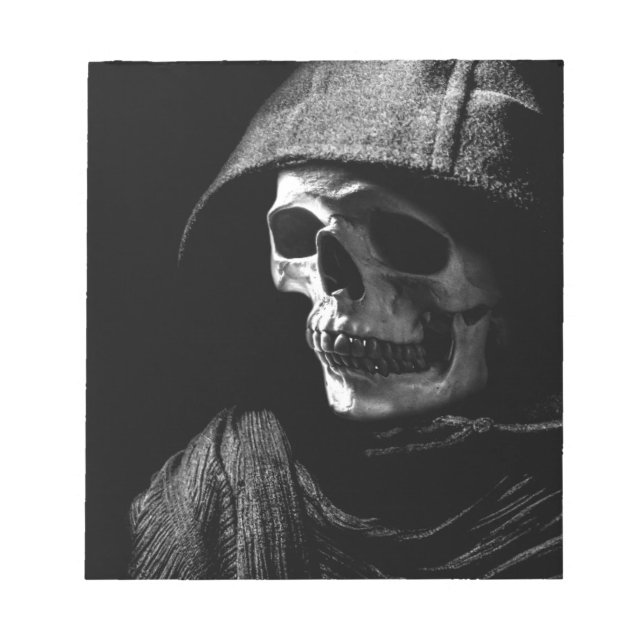 Bloco De Notas Caveira da Morte (Frente)