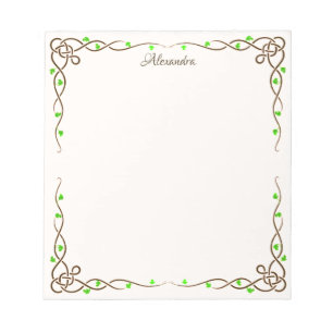 Bloco De Notas Celtic Trellis