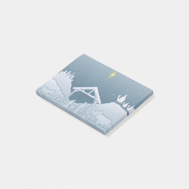 Bloco De Notas Cena de Natividade (Inclinado)