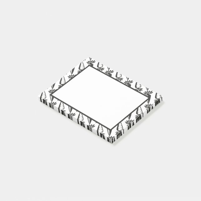 Bloco De Notas Cenouras Post-It Notes (Inclinado)