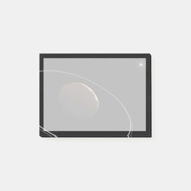 Bloco De Notas Centaur 1099 Chariklo E Seus Anéis. (Frente)