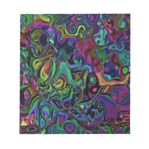 Bloco De Notas Cérebro derretido