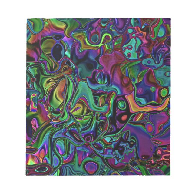 Bloco De Notas Cérebro derretido (Frente)