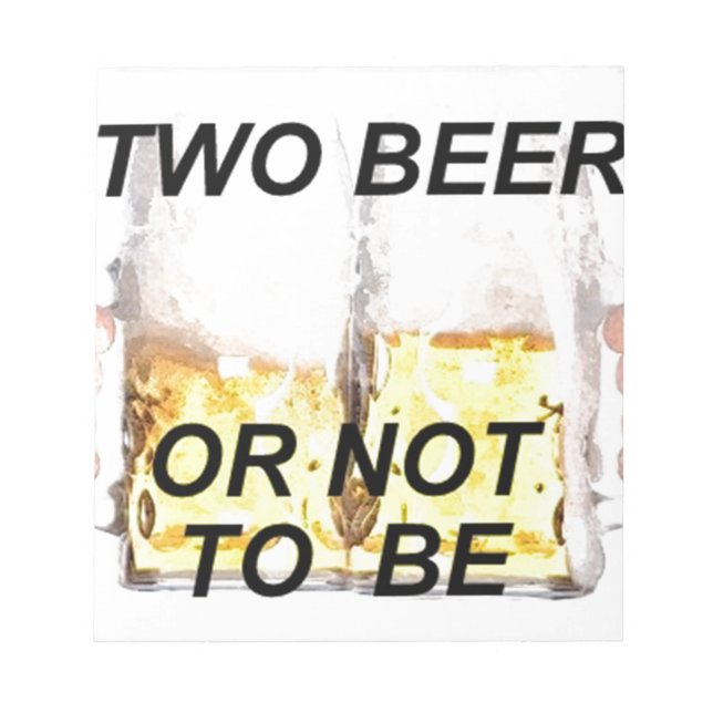Bloco De Notas cerveja (Frente)