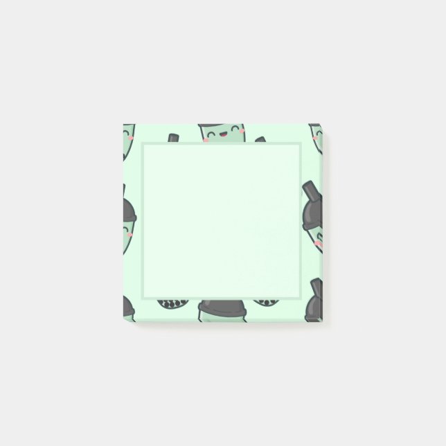 Bloco De Notas Chá Chá Boba (Frente)