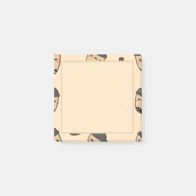 Bloco De Notas Chá-Chá-Chá-Chá-Boba-Chupa-chupa-chupa-chupa-chupa (Frente)