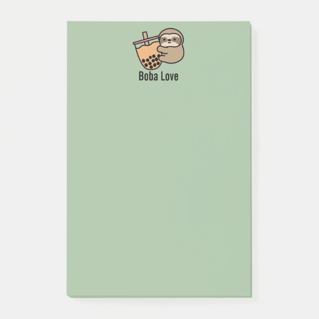 Bloco De Notas Chá e lama de bolhas brancas personalizadas (Frente)