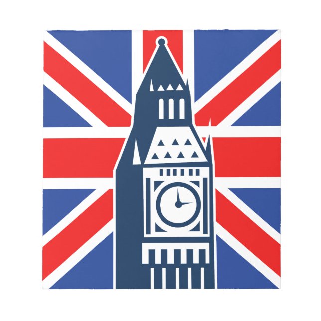 Bloco De Notas Chamada de Londres (Frente)