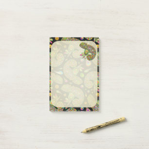 Bloco De Notas Chameleon Psychedelic Fantasy