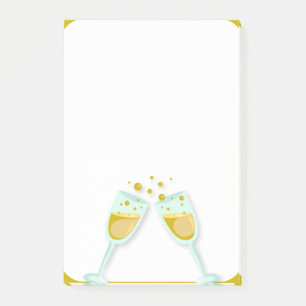 Bloco De Notas "Champagne"