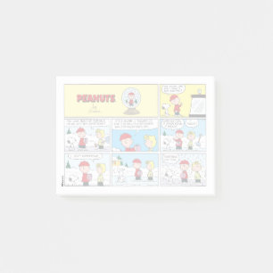 Bloco De Notas Charlie Brown Globo de Neve
