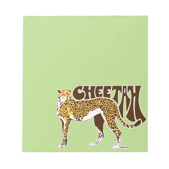 Bloco De Notas Cheetah (Frente)