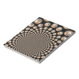 Bloco De Notas Cheetah Spin Spectacle - Feline Frenzy: Colorida