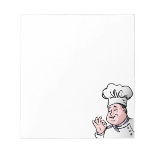 Bloco De Notas Chef aprova