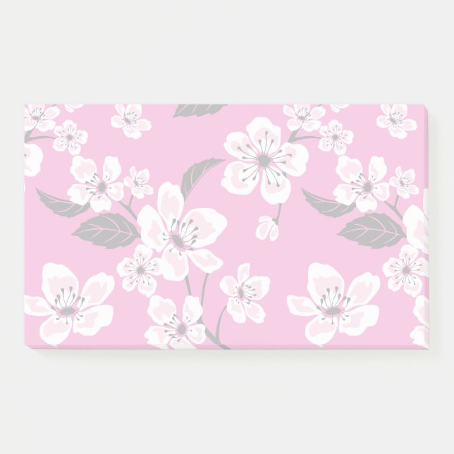 BLOCO DE NOTAS CHERRY BLOSSOM - SAKURA (PINK) (Frente)