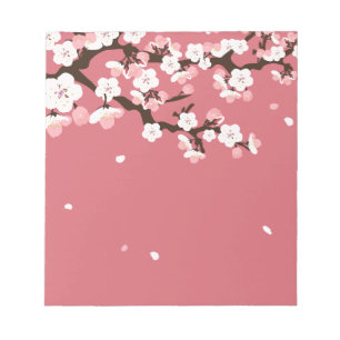 Bloco De Notas Cherry Blossoms