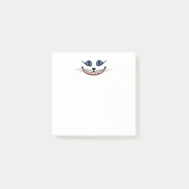 Bloco De Notas Cheshire Cat Smile  (Frente)