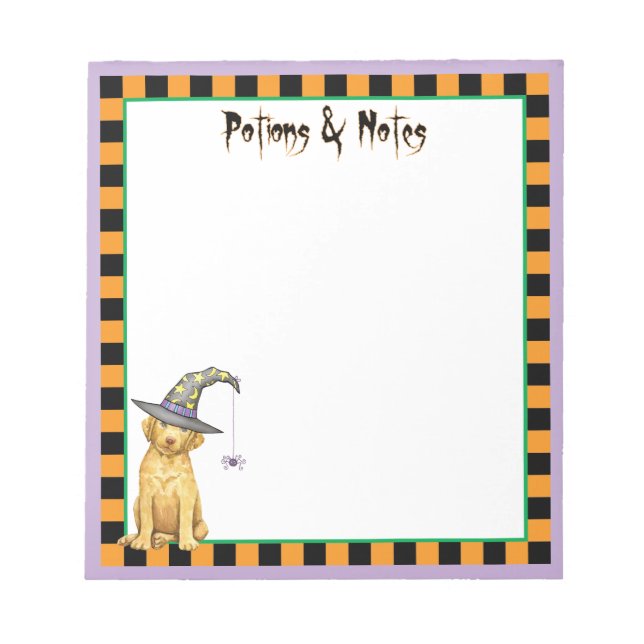 Bloco De Notas Chessie Witch Notepad (Frente)