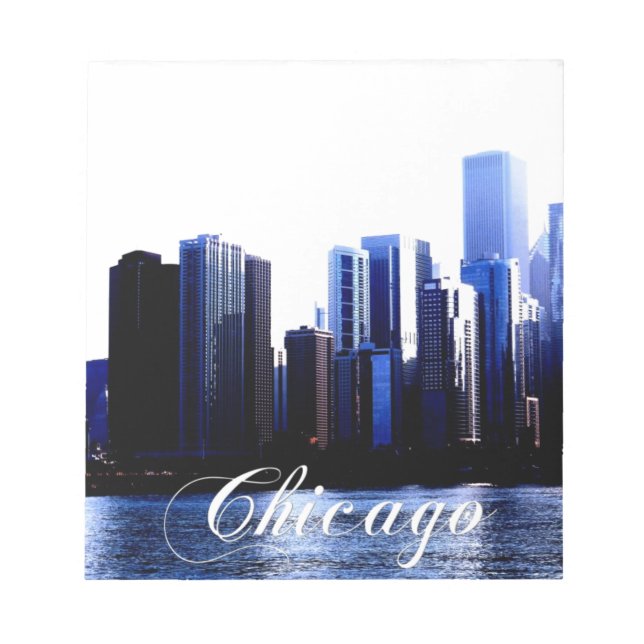 Bloco De Notas Chicago Illinois (Frente)