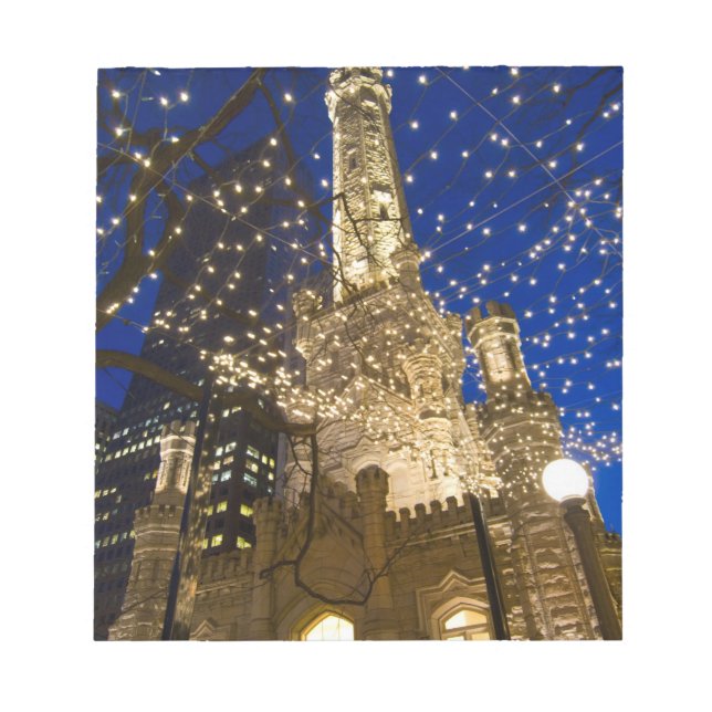 Bloco De Notas Chicago no Natal (Frente)