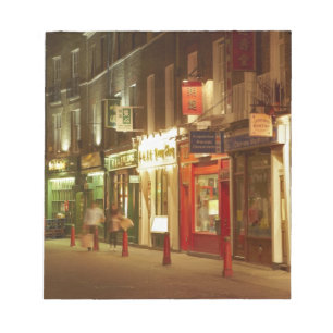 Bloco De Notas Chinatown, Soho, Londres, Inglaterra, Reino Unido
