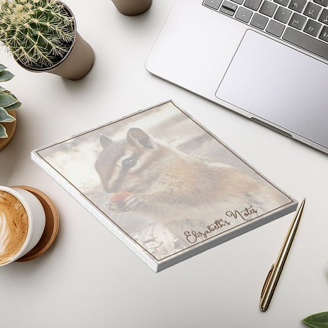 Bloco De Notas Chipmunk personalizado (Criador carregado)